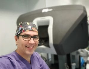 Prof. Dr. Uğur Boylu - Robotik cerrahi esanasında konsol cerrahı