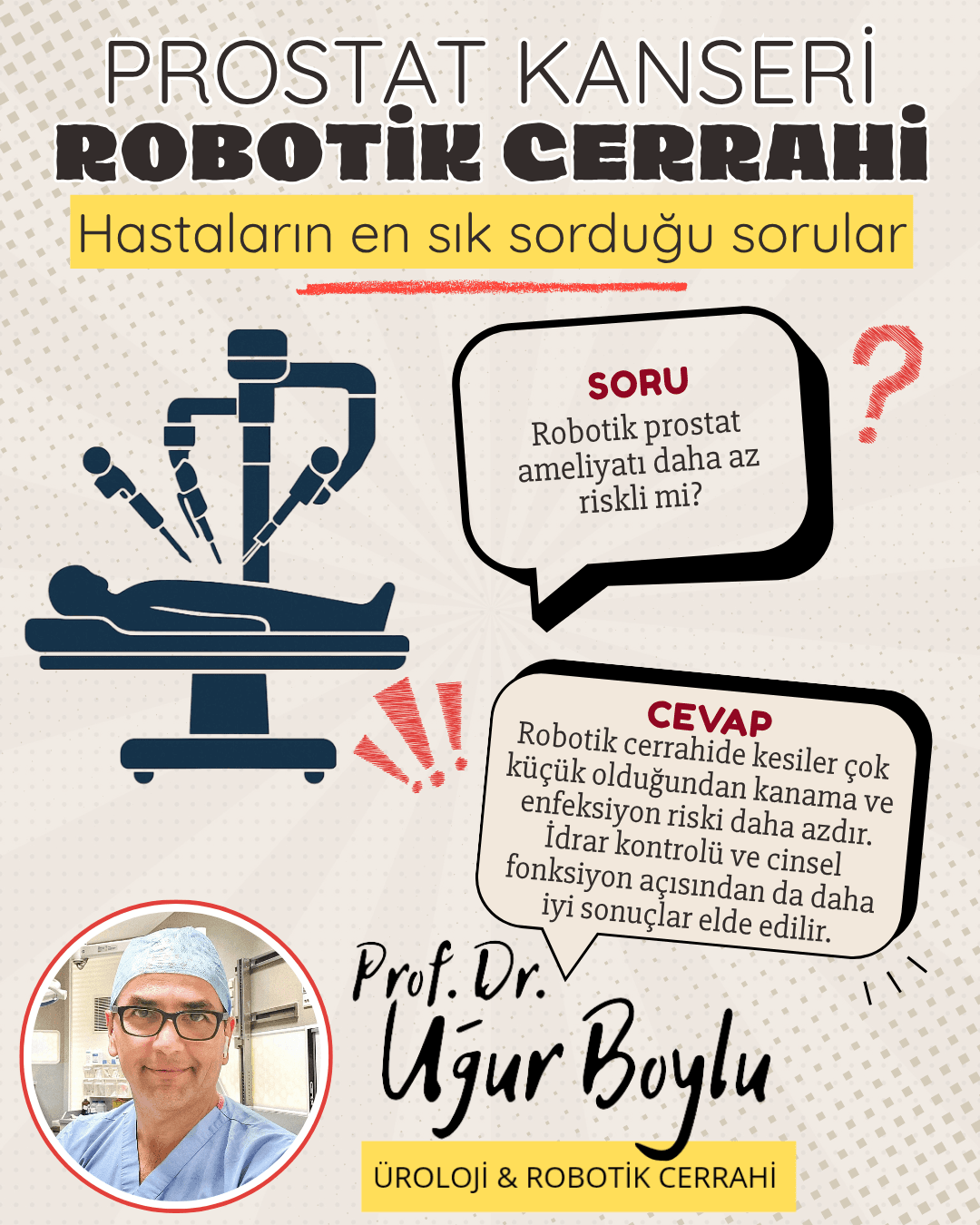 Robotik Cerrahi Daha Az Riskli mi?